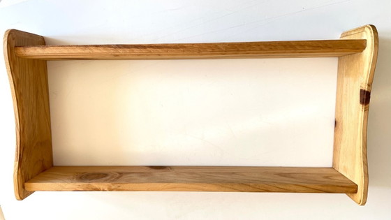 Vintage Raw Wood Shelf – Shelving unit (photo 9 of 20)