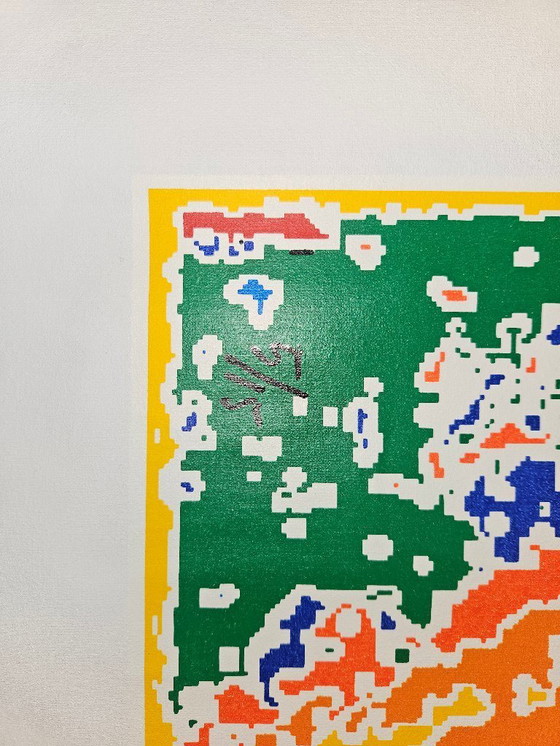 Image 1 of Zeefdruk op canvas Henk van der Vet 5van15