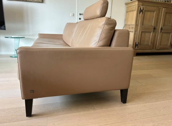 Image 1 of Splendido set Rolf Benz EGO – Pelle beige di alta qualità