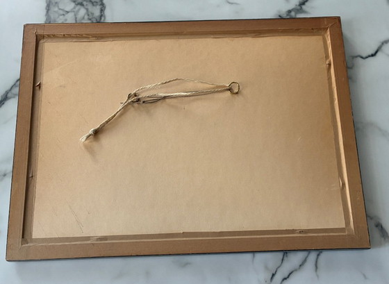 Image 1 of Watercolor wash Port of Piriac Loire Atlantique