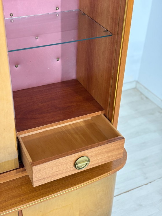 Image 1 of Beautiful vintage highboard / bar cabinet / sideboard / china cabinet