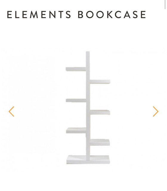 Image 1 of Libreria di design / espositore / mobiletto da parete étagère bianco lucido