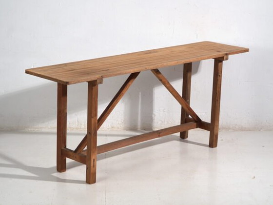 Antico tavolo da lavoro in legno giapponese - Periodo Taisho/Showa (ca. ) #1 – Console (photo 6 of 40)