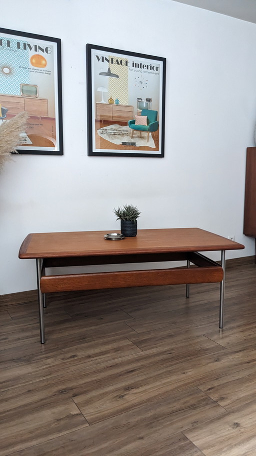 Table basse vintage design scandinave 