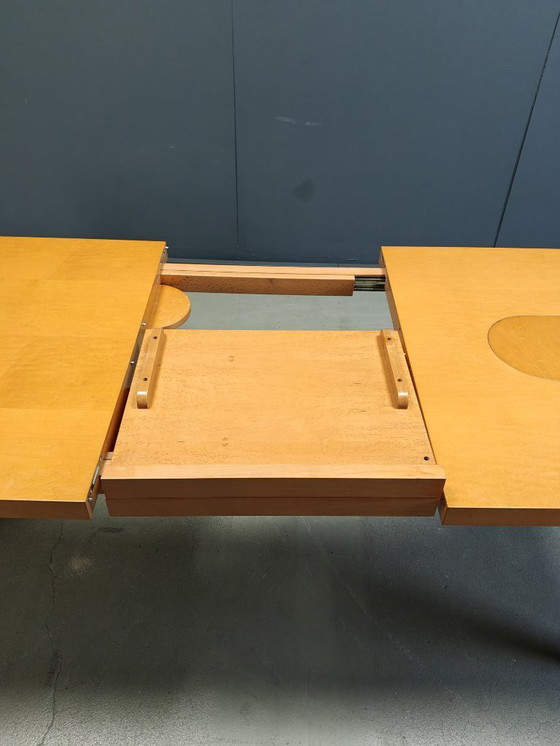 Image 1 of Table de salle à manger extensible de Chi Wing Lo pour Giorgetti, Italie