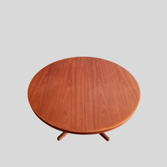 Image 1 of Johannes Andersen "Juliane" dining table set - Denmark 1960s