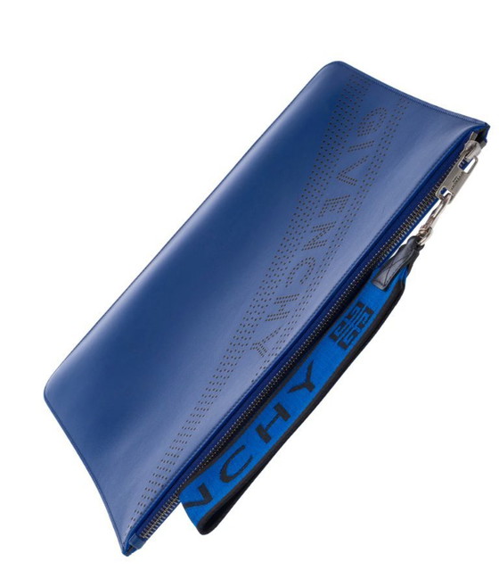 Image 1 of Borsa GIVENCHY in cuoio blu - 103434