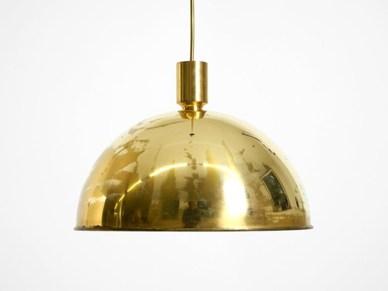Lampada a sospensione originale in ottone Florian Schulz | Modello "Posa" | Anni '70 – Lampade a sospensione (photo 2 of 19)