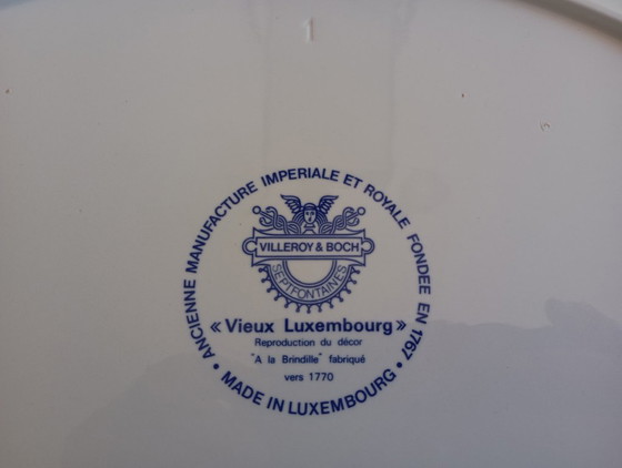 Image 1 of Fuente para servir T1 'Viejo Luxemburgo' Villeroy & Boch Luxemburgo