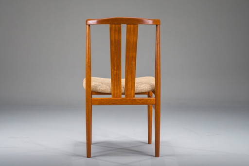  Mid Century Modern Dänischer Teakholz-Esszimmerstuhl von Henning Sørensen für Vamdrup Stolefabrik, 1960er Jahre