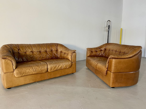 Image 1 of Ensemble de canapés vintage (2 pièces)