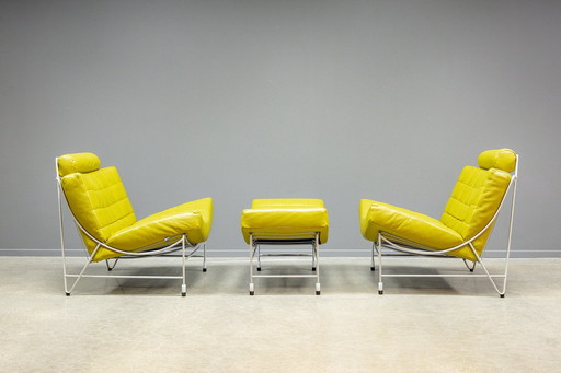 Volare Chairs + Ottoman