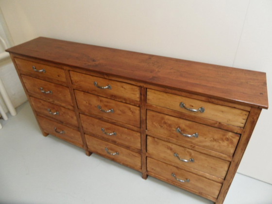 Image 1 of Vintage winkelkast met lades