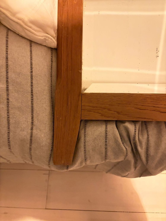 Image 1 of Oak mirror (wide, sleek design – horizontal)