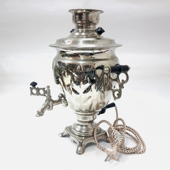 Image 1 of Vintage elektrische samovar Tula