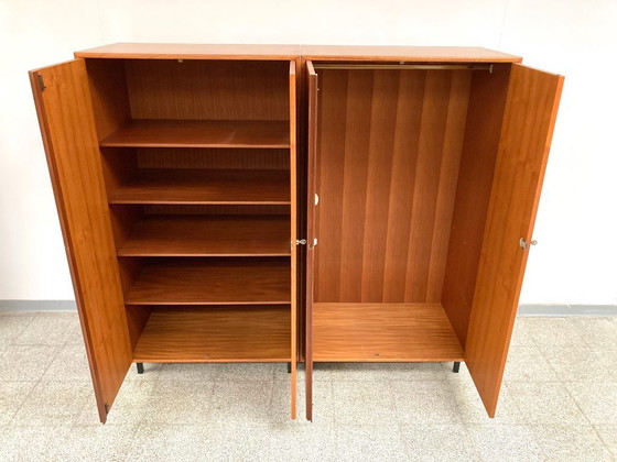 Image 1 of 2 armadi/armadietti portaoggetti vintage Kemkes in teak