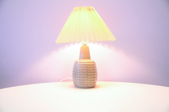 Lampada da tavolo vintage verde menta Søholm, Lampade da tavolo, Ceramica, Tessile, Beige (foto 4 di 6)