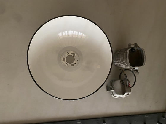 Lampada a sospensione industriale vintage PHILIPS 50cm – Plafoniere, Metallo (photo 3 of 5)