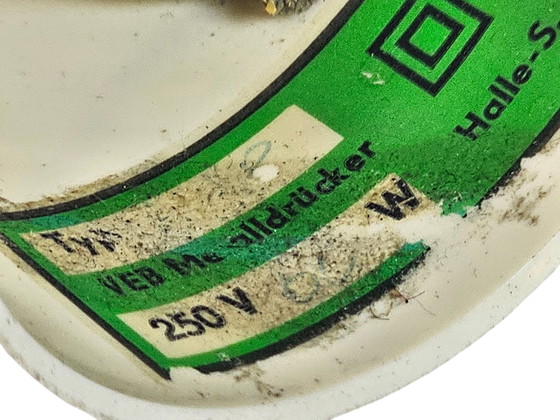 Image 1 of VEB Metalldrücker Halle lámpara colgante