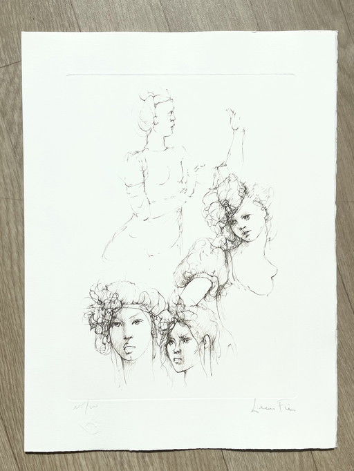 Leonor Fini, Zeldzame litho op Arches