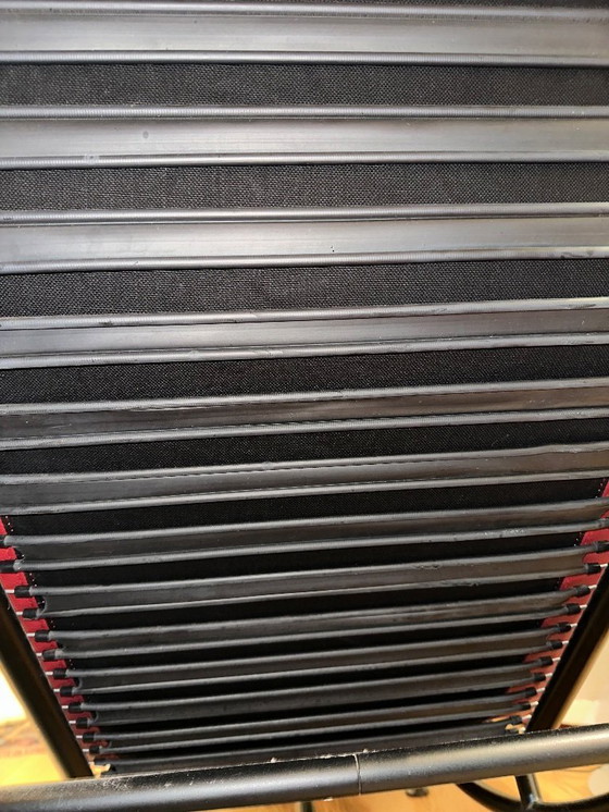 Image 1 of Original Cassina LC4 Chaise Longue – Vintage (50 years) with like-new red leather upholstery