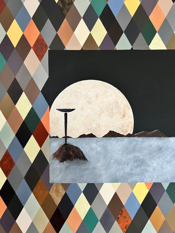 Image 1 of Dipinto: "Sotto la luce della luna"