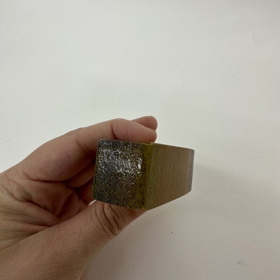 Image 1 of Mini sculpture vintage hibou "Night Eyes" par Bertill Vallien pour Kosta Boda, Suède