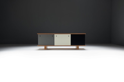 Rare Nuage 526 Bloc Sideboard by Charlotte Perriand for Cassina (i Maestri) Italy