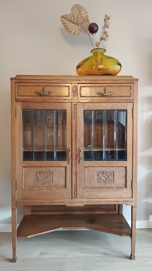 Bellissima vetrina Art Déco della scuola di Amsterdam