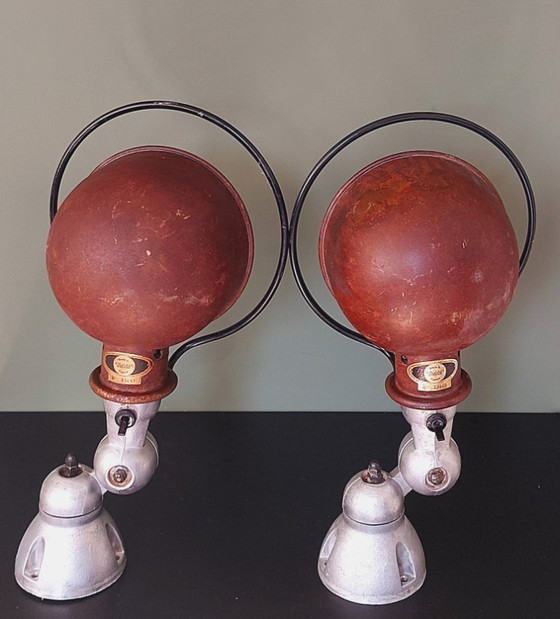 Image 1 of Set of two original Jielde vintage wall lamps. In beautiful condition!