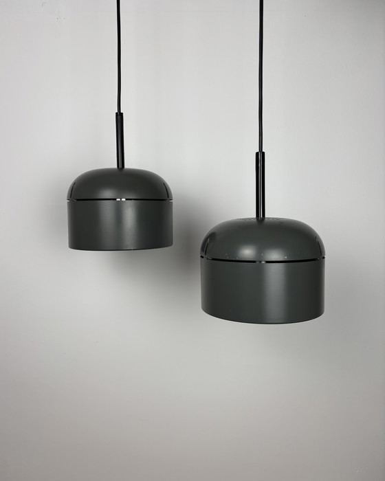Image 1 of Staff Leuchten Arnold Berges Duo, lampada a sospensione vintage, era spaziale, metà secolo, design industriale, Germania, anni &