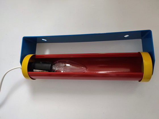 Image 1 of Vintage Ikea Memphis Stijl Wandlamp Wandlamp