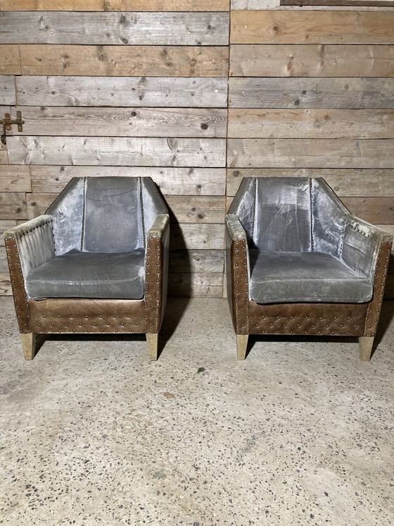 Image 1 of French art deco armchair 1930