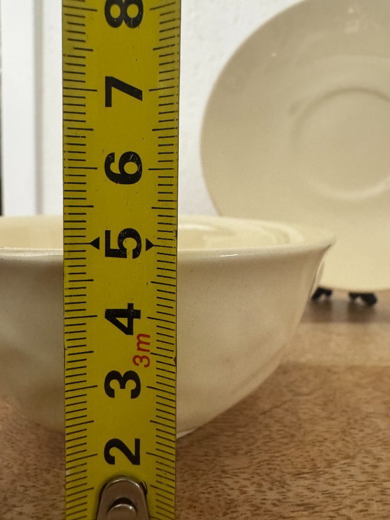 Image 1 of Splendido set vintage: set di 6 tazze e piattini "Staffordshire flatback" del Castello di Balmoral