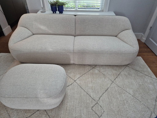 Nivti 3.5 - Sofa + Fußhocker (Pode)
