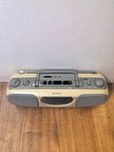 Raro Mini Boombox Bianco Sony CFS-E10L - Vintage Giappone - (1993)