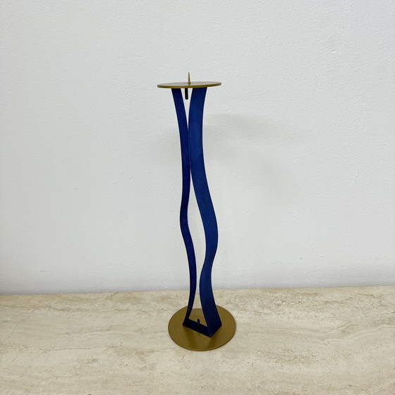 Image 1 of Lucite Cec Lepage Stil Lucite Kerzenständer, 1980er