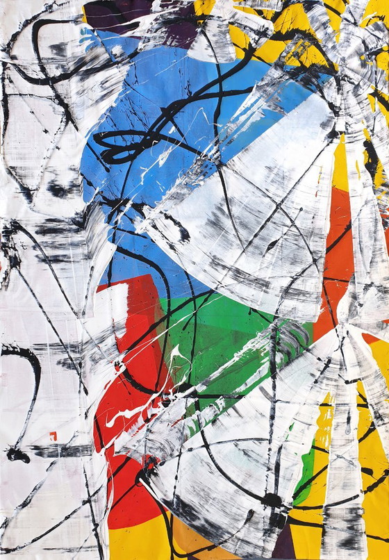 Jürgen Angeler - Playful Dynamics - XXL – Paintings & Drawings, Canvas (photo 2 of 28)