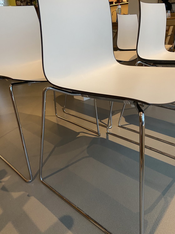 Image 1 of Arper Catifa 46 | 6 pezzi | telaio a slitta