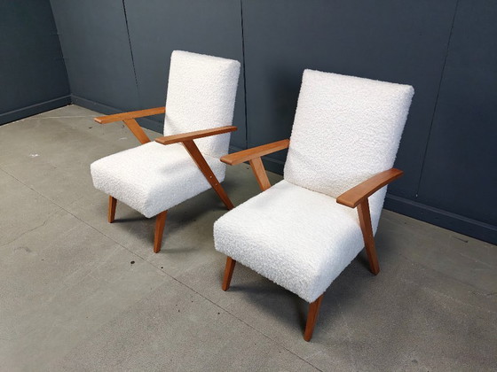 Image 1 of Par de sillones holandeses de mediados de siglo, década de 1960