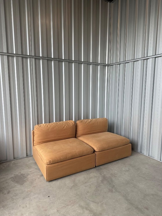 Image 1 of Zanotta vintage elementen bank sofa