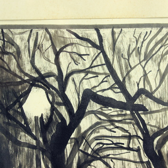 Image 1 of Conjunto de dos pinturas sobre papel, firmadas por Sestak en 1972