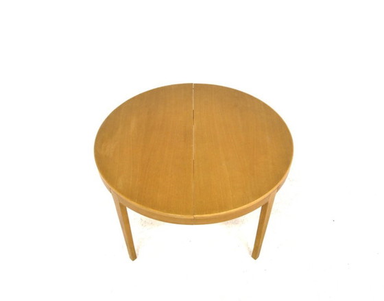 Image 1 of Table de salle à manger scandinave en chêne, Suède, 1960