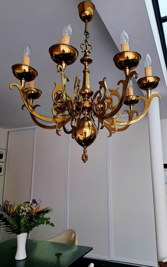 Image 1 of Xl kupfer kronleuchter modern