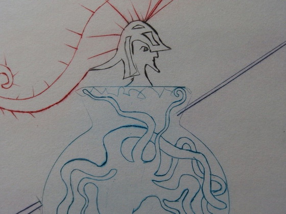 Salvador Dalí: Shakespeare: Troilo e Cressida, incisione originale firmata – Stampe artistiche, Paper (photo 2 of 5)