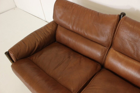 Image 1 of Arne Norell Kontiki Seating Group Leather Sofa Armchair Couch