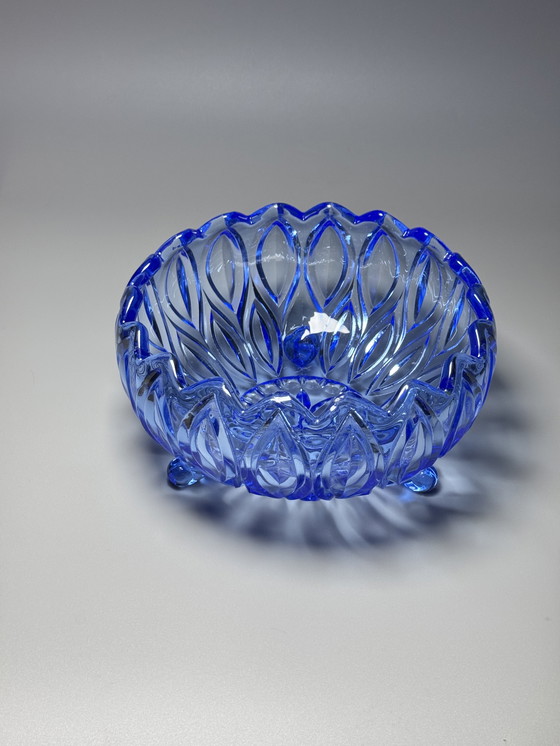 Image 1 of Lausitzer Glaswerke - ART DECO Bowl “Oreon”