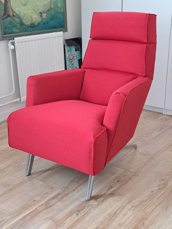 Image 1 of Sillón de diseño rojo Solo/Design en Stock