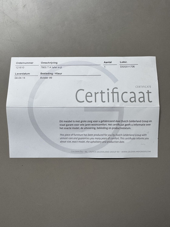 Image 1 of Mesa holandesa de Gelderland - Nueva - 100 x 87 cm