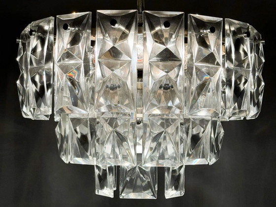 Image 1 of Mid Century Lustre/plafonnier de Kinkeldey, Allemagne, années 1970